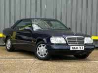 Used Mercedes E220 1995 Blue Sedan