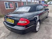 Used Mercedes CLK200 Avantgarde 2005 Black Cabriolet