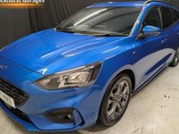 Begagnad Ford Focus ST-Line 155 HK (114 kW) 2021 Blå Kombi