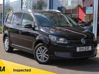 Used VW Touran SE 105 HP (77 kW) 2011 Black MPV