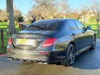 Used Mercedes E400 AMG line 340 HP (250 kW) 2019 Black Sedan