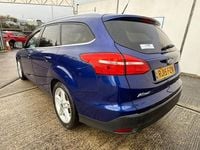 Used Ford Focus Zetec 120 HP (88 kW) 2015 Blue Estate