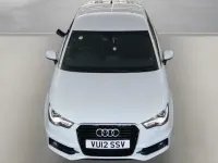 Used Audi A1 Sportback S-Line 2012 White Hatchback