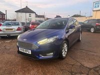 Used Ford Focus Titanium 120 HP (88 kW) 2018 Blue Hatchback