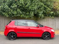 Used Skoda Fabia Sport 2009 Red Hatchback