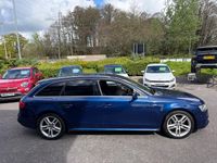 Used Audi A4 S-Line 174 HP (127 kW) 2013 Blue Estate