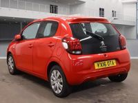 Used Peugeot 108 Active 68 HP (50 kW) 2016 Red Hatchback
