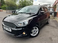 Used Ford Ka Zetec 2017 Black Sedan