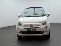 Begagnad Fiat 500C Lounge 2016 Vit Cab