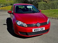 Usado VW Golf VI SE 105 HP (77 kW) 2010 Vermelho Citadino