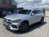 Used Mercedes GLC220 AMG line 194 HP (142 kW) 2019 Silver SUV
