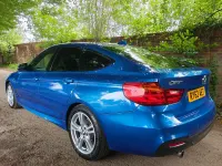 Used BMW 320 Gran Turismo M Sport 184 HP (135 kW) 2014 Blue Hatchback