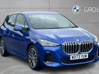 Used BMW 220 Active Tourer M Sport 168 HP (123 kW) 2024 Blue MPV