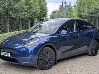 Used Tesla Model Y Long Range AWD 378 kW (514 HP) 2024 Blue SUV