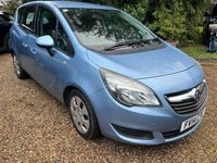 Used Vauxhall Meriva 120 HP (88 kW) 2014 Blue MPV