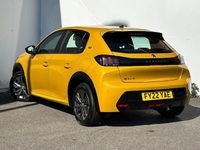 Used Peugeot e-208 Allure 100 kW (136 HP) 2022 Yellow Hatchback