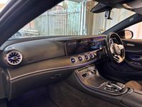 Used Mercedes E220 AMG line 194 HP (142 kW) 2018 Black Coupe