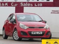 Used Kia Rio 84 HP (61 kW) 2013 Red Hatchback