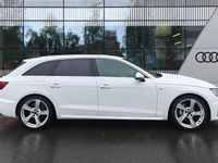 Used Audi A4 S-Line 200 HP (147 kW) 2023 White Estate