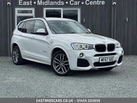 Used BMW X3 M Sport 190 HP (139 kW) 2017 White SUV