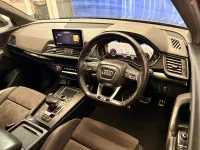 Used Audi Q5 Black Edition 190 HP (139 kW) 2019 Blue SUV