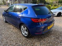 Used Seat Leon FR 150 HP (110 kW) 2017 Blue Hatchback