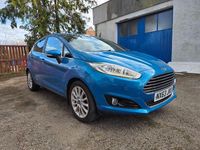 Used Ford Fiesta Titanium X 95 HP (69 kW) 2013 Blue Hatchback