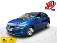 Used VW Polo SE 80 HP (58 kW) 2019 Blue Hatchback