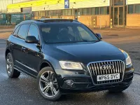 Used Audi Q5 S-line plus 2015 Black SUV