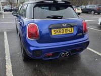Begagnad Mini Cooper S Hatch 2019 Blå Halvkombi
