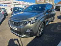 Used Peugeot 5008 GT-line 130 HP (95 kW) 2018 Grey SUV