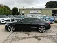 Used Audi A5 Black Edition 177 HP (130 kW) 2014 Black Coupe