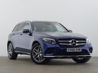 Used Mercedes GLC250 AMG Line Premium 211 HP (155 kW) 2018 Blue SUV