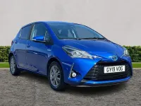 Used Toyota Yaris Hybrid 2019 Blue Hatchback