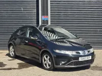 Used Honda Civic SE 2010 Black Hatchback