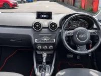 Used Audi A1 Sportback Design 116 HP (85 kW) 2015 White Hatchback
