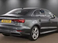Used Audi A3 S-Line 116 HP (85 kW) 2019 Grey Sedan
