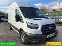 used Ford Transit 2.0 350 LEADER P/V ECOBLUE 129 BHP IN WHITE WITH 53,668 MILES AND A FULL SERVICE HISTORY, 1 OWNER FR