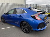 Used Honda Civic SR 126 HP (92 kW) 2018 Blue Hatchback