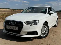 Used Audi A3 2016 White Hatchback