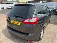 Used Ford Grand C-Max Zetec 120 HP (88 kW) 2017 Grey MPV