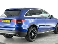 Used Mercedes GLC300 AMG line 333 HP (244 kW) 2022 Blue SUV