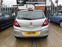 Used Vauxhall Corsa 99 HP (72 kW) 2011 Silver Hatchback