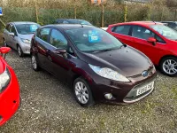 Used Ford Fiesta Zetec 96 HP (70 kW) 2010 Red Hatchback