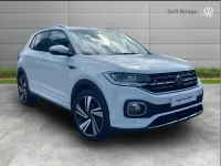 Used VW T-Cross R-line 110 HP (80 kW) 2022 White SUV