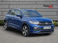 Used VW T-Cross R-line 108 HP (79 kW) 2022 Blue SUV