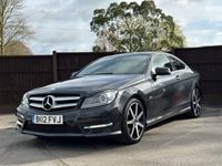 used Mercedes C180 C Class 1.8BLUEEFFICIENCY AMG SPORT 2d 156 BHP