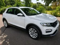Used VW T-Roc SE 115 HP (84 kW) 2018 White SUV
