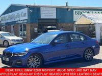 Begagnad BMW 320 M Sport 2019 Blå Sedan
