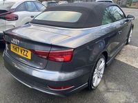 Used Audi A3 Cabriolet S-Line 150 HP (110 kW) 2017 Grey Cabriolet